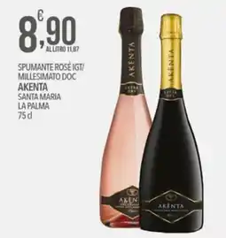 Iper Nonna Isa Spumante rosé IGT Akenta offerta