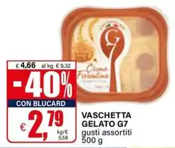 Il Gigante Vaschetta gelato G7 gusti assortiti offerta