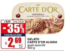 Il Gigante Gelato Carte d'Or Algida offerta
