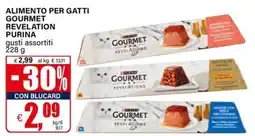 Il Gigante Alimento per gatti Gourmet Revelation Purina offerta