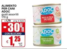 Il Gigante Alimento per cani ADOC gusti assortiti offerta