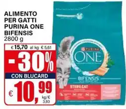 Il Gigante Alimento per gatti Purina One Bifensis offerta