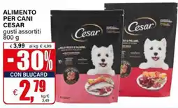 Il Gigante Alimento per cani Cesar gusti assortiti offerta