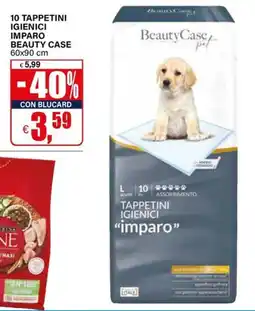 Il Gigante 10 Tappetini igienici imparo Beauty Case offerta