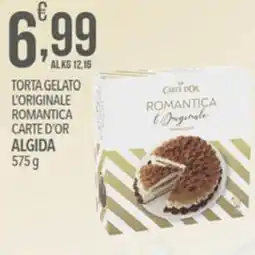 Iper Nonna Isa Torta gelato romantica Carte d'Or Algida offerta
