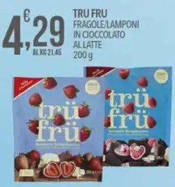 Iper Nonna Isa trü frü Fragole/Lamponi in cioccolato al latte offerta