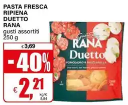 Il Gigante Pasta fresca ripiena duetto rana offerta