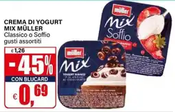 Il Gigante Crema di yogurt mix Müller offerta