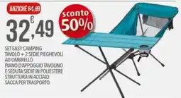 Iper Nonna Isa Set Easy Camping offerta