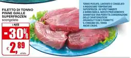 Il Gigante Filetto di tonno pinne gialle offerta