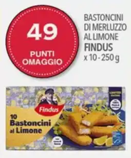 Iper Nonna Isa Bastoncini al Limone Findus offerta