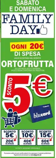 Il Gigante Family Day offerta