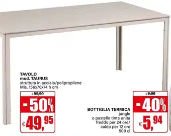 Tavolo mod. Taurus