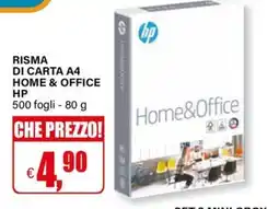 Il Gigante Risima di carta A4 Home & Office HP offerta