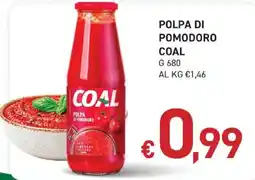 Coal Polpa di pomodoro Coal offerta