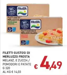 Coal Filetti gustosi di merluzzo frosta offerta