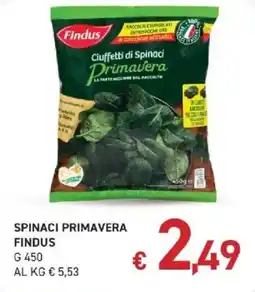 Coal Spinaci primavera Findus offerta