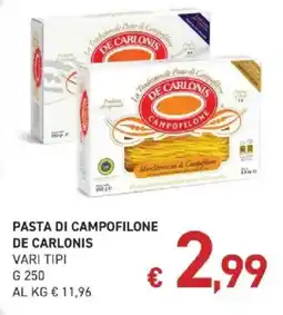 Coal Pasta di Campofilone De Carlonis offerta