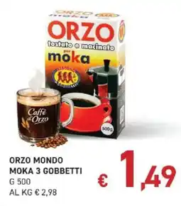 Coal Orzo mondo moka 3 gobbetti offerta