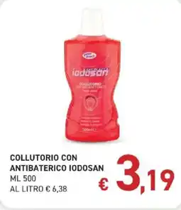 Coal Collutorio con antibaterico Iodosan offerta