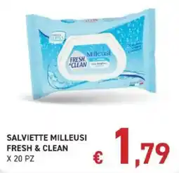 Coal Salviette Milleusi Fresh & Clean offerta
