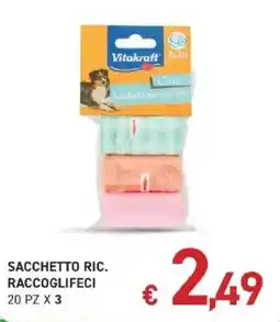 Coal Vitakraft sacchetti raccoglifeci offerta