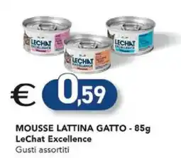 Coal Mousse lattina gatto LeChat Excellence offerta