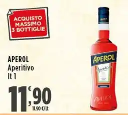 Rossotono Carrefour Aperol Aperitivo offerta