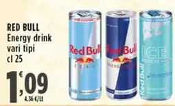 Rossotono Carrefour Red Bull Energy drink offerta