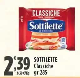 Rossotono Carrefour Sottilette Classiche offerta
