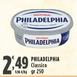 Rossotono Carrefour Philadelphia Classico offerta