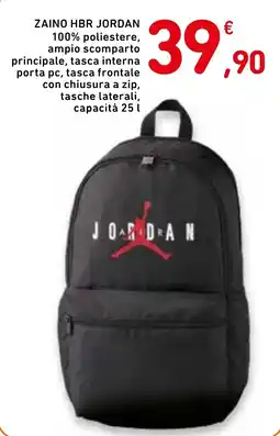 Conad Superstore Zaino HBR Jordan offerta