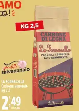 Rossotono Carrefour Carbone vegetale La Fornacella offerta