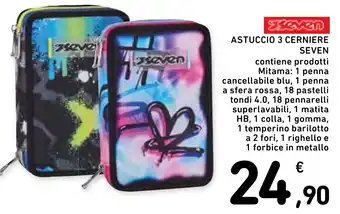 Astuccio 3 cerniere Seven