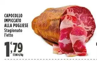 Rossotono Carrefour Capocollo impiccato alla pugliese offerta