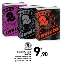 Conad Superstore Diario 16 mesi Invicta offerta