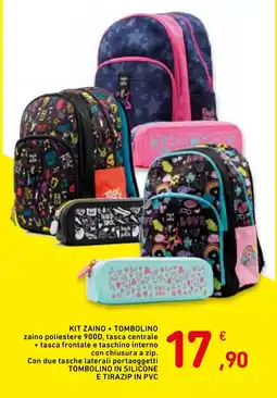 Conad Superstore Kit Zaino + Tombolino offerta