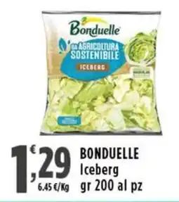 Rossotono Carrefour Bonduelle Iceberg offerta