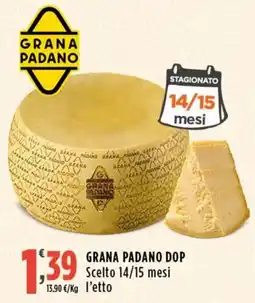 Rossotono Carrefour Grana Padano DOP offerta