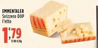 Rossotono Carrefour Emmentaler Svizzero DOP offerta