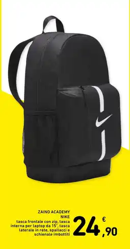 Conad Superstore Zaino Academy Nike offerta