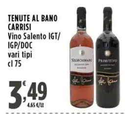 Rossotono Carrefour Vino Salento IGT/IGP/DOC offerta