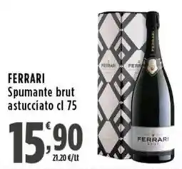 Rossotono Carrefour Ferrari Spumante brut offerta
