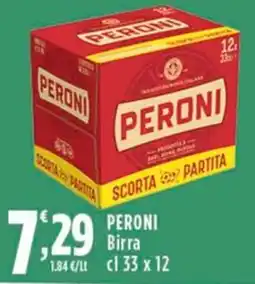 Rossotono Carrefour Peroni Birra offerta