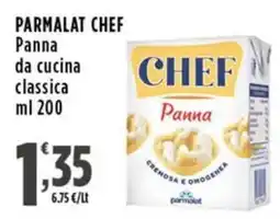 Rossotono Carrefour Parmalat Chef Panna da cucina classica offerta