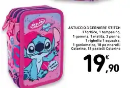 Conad Superstore Astuccio 3 cerniere Stitch offerta