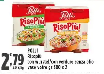 Rossotono Carrefour Polli Risopiù offerta