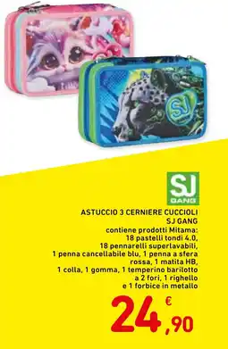 Conad Superstore Astuccio 3 Cerniere Cuccioli SJ Gang offerta