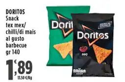 Rossotono Carrefour Doritos Snack tex mex offerta