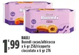 Rossotono Carrefour Bauali Buondì cacao/albicocca offerta